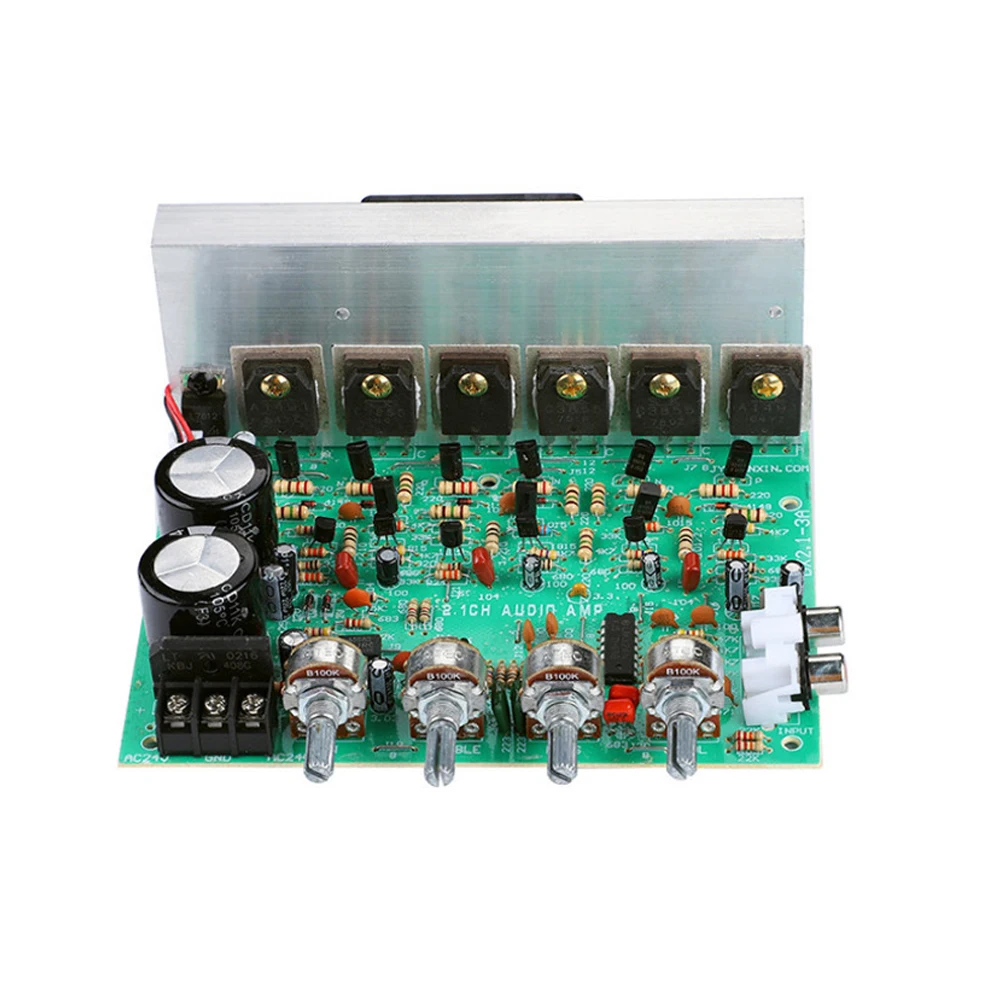 New 2.1 Channel High Power Amplifier Board Subwoofer DIY Finished Power Amplifier Board