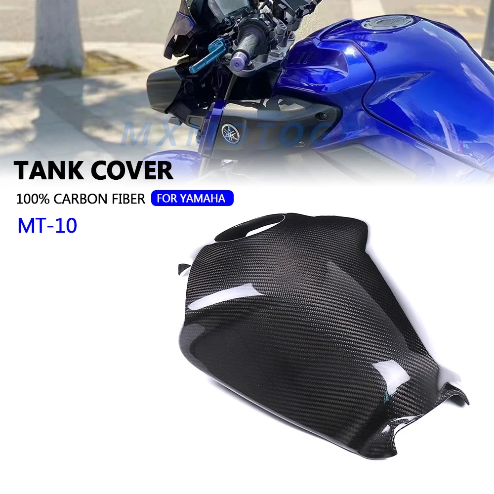 

For Yamaha MT-10 MT 10 MT10 FZ-10 2016 - 2018 2019 2020 2021 Motorcycle 3K Carbon Fiber Full Tank Cover Fairing