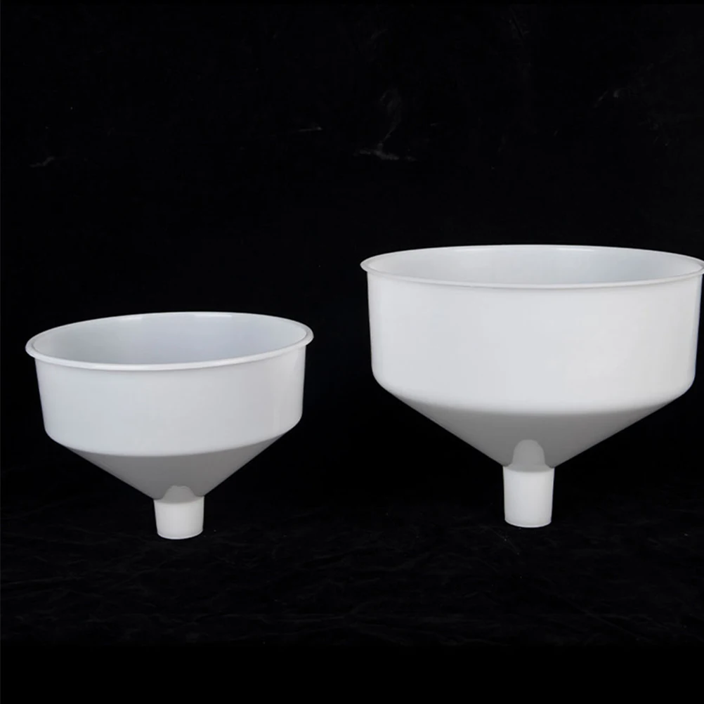 

3PCS Kitchen Plastic for Bottle Oil S Large Funnels Funnel Mason Ingredient Powder Ingredients Powder Funnel Liquid