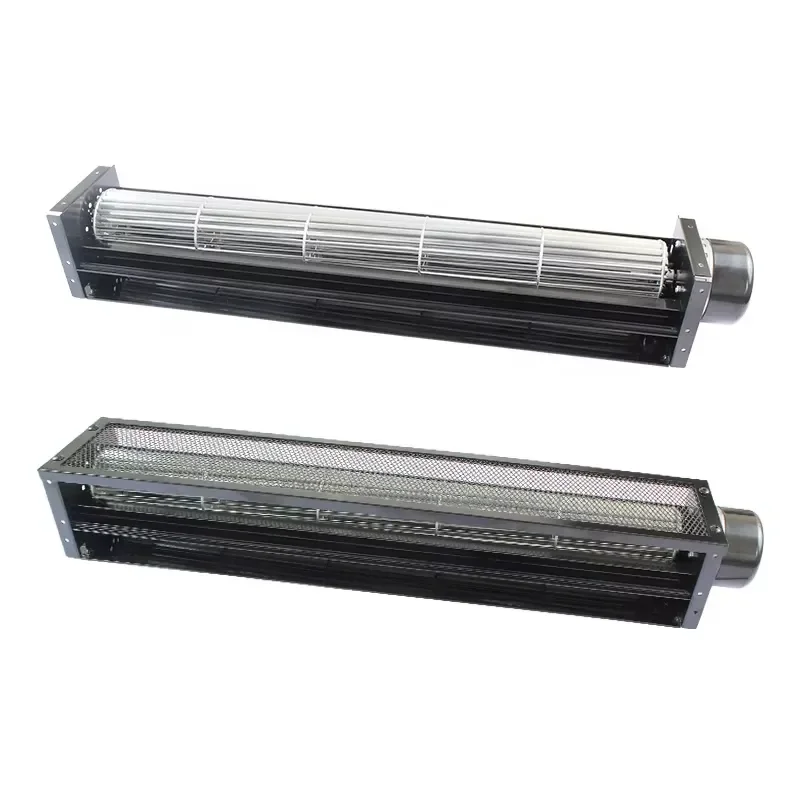 PRSK High Efficiency Factory Slient 60mm DC Cross Flow Fan 24V Tangential Fan for Trench Heater