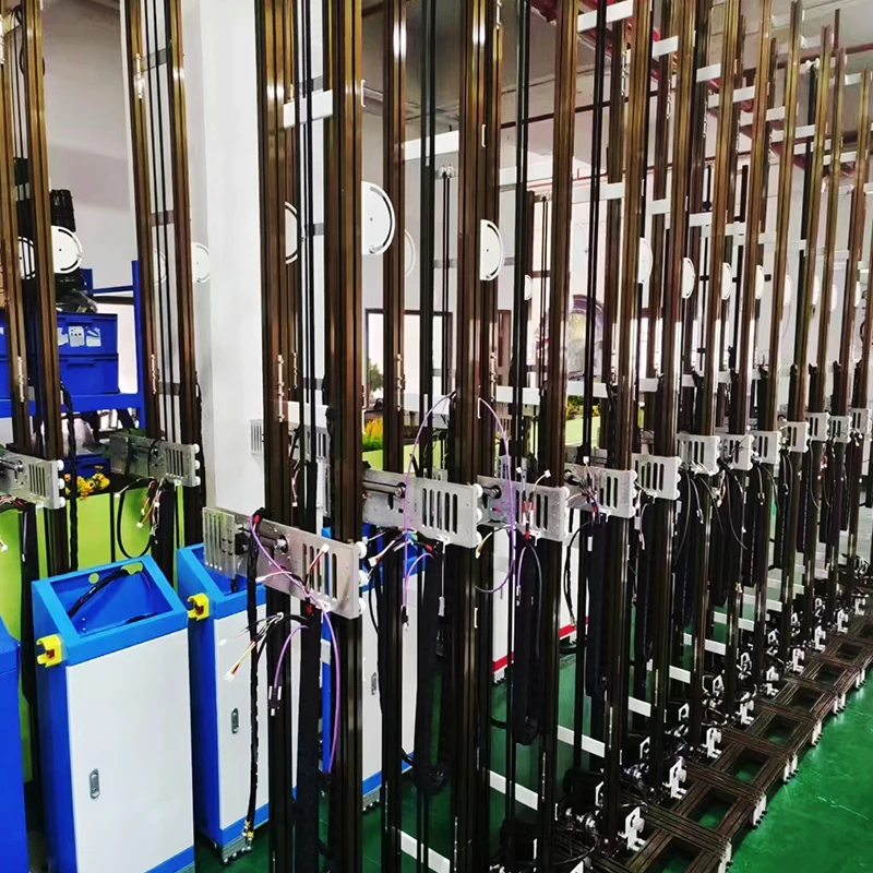 TH-GW900A เครื่องพิมพ์ติดผนังยอดนิยมพร้อม Black Track Industrial Control Model อุปกรณ์การพิมพ์ติดผนังคุณภาพสูง