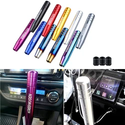 18CM Universal Aluminium Alloy Gear Shift Knob Electroplating Color Manual Shifter Dandle JDM Car Accessories Replacement