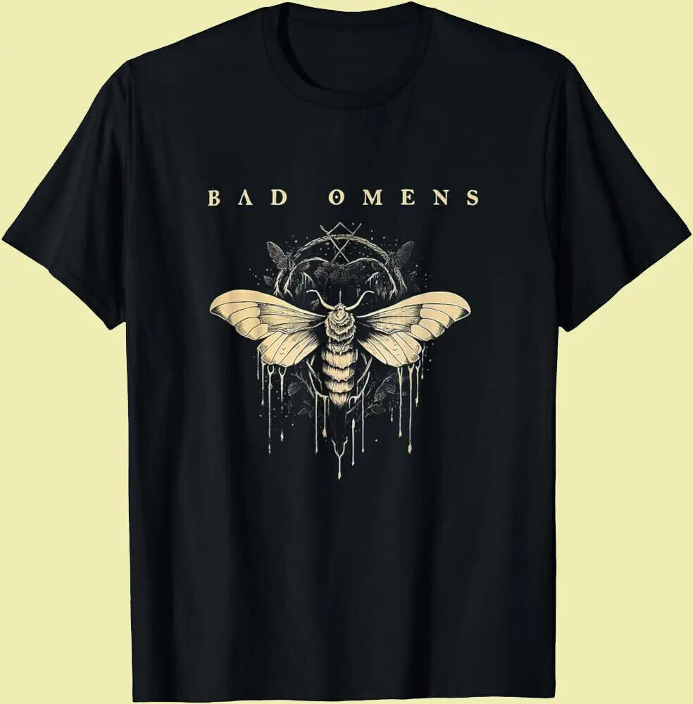 

Футболка с коротким рукавом и мотыльком Bad Omens S75298