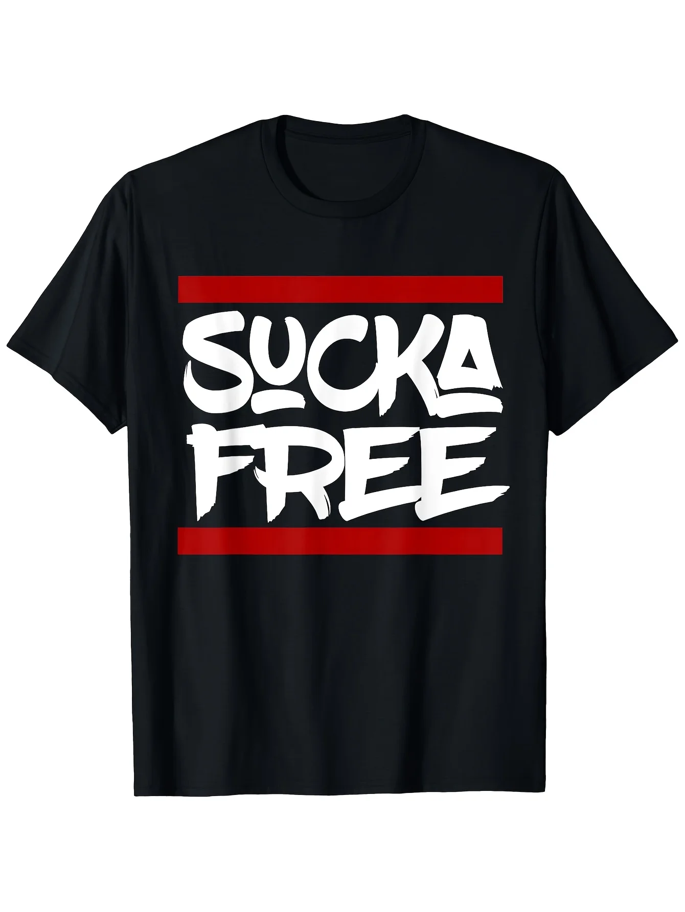 Sua Free Wake up to the Target Language T-Shirt for Men and Women - Loose Vintage Street Style Top, White and Red Sua Free Print, Casual Loose Shirt, Machine Washable Unisex Top, Suitable for Daily Wear, Christmas Gifts, and Year-Round Clothing