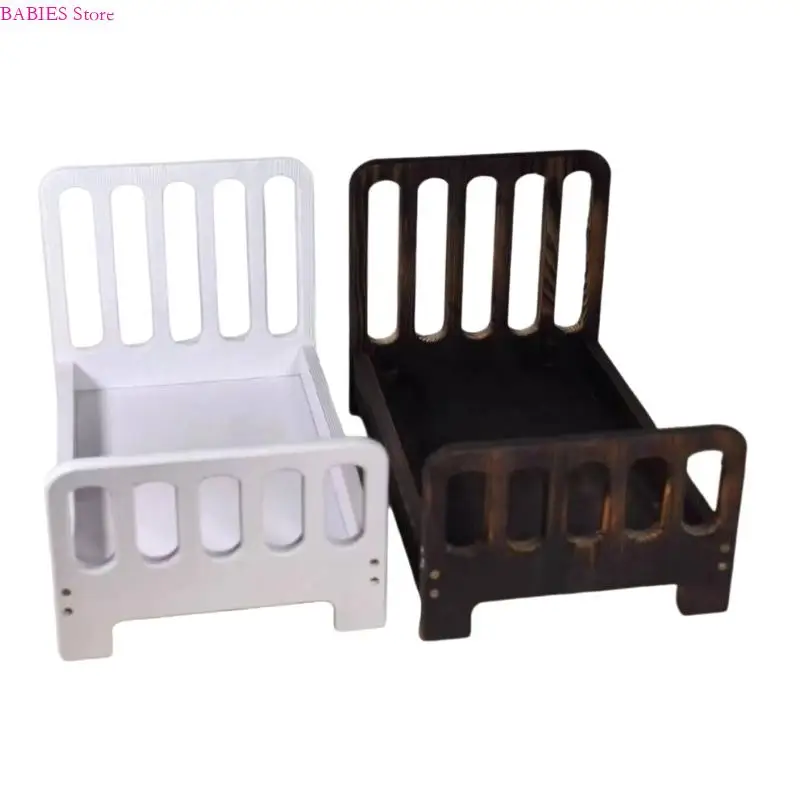 

C9GB Новорожденные фотографии реквизит Crib Creative Foine Accessesies Studio деревянная кровать для детских фотосессий