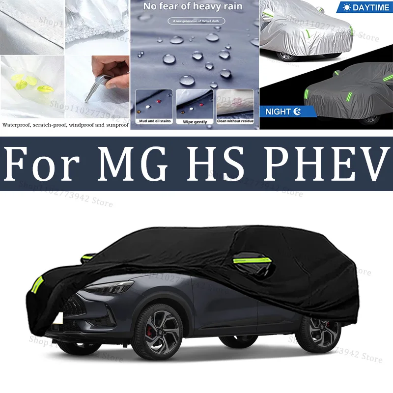 

For MG HS PHEV Outdoor Protection Full Car Covers Sunshade Waterproof Dustproof Exterior Car cover protection cars accessories