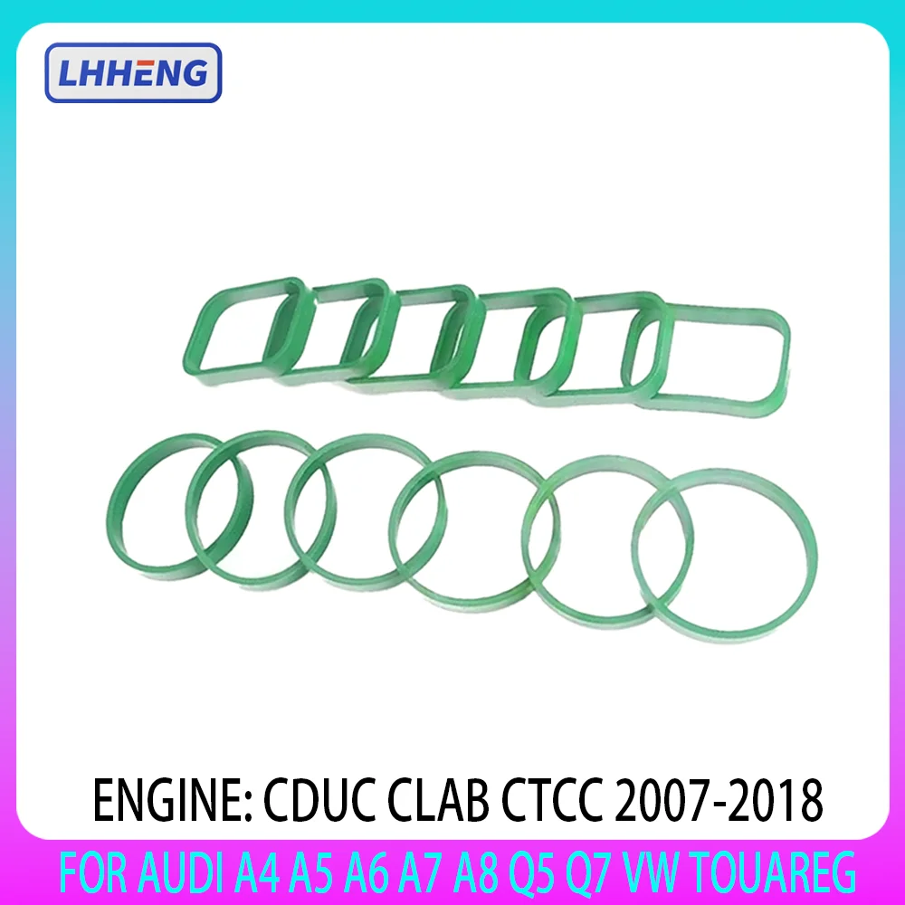

CDUC CLAB CTCC 2007-2018 Intake Manifold Gasket for AUDI A4 A5 A6 A7 A8 Q5 Q7 VW TOUAREG 3.0L 3.0 L T V6 GAS 059129717N 24039900