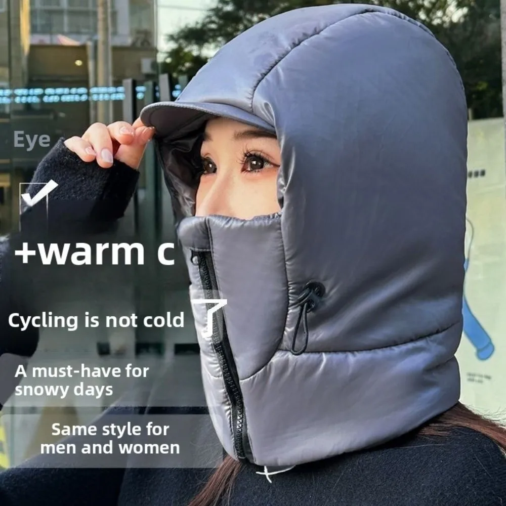 قبعة شتوية بلون سادة لركوب الدراجات دافئة خفيفة الوزن وسميكة من Lei Feng قبعة قابلة للتنفس ومقاومة للبرد لحماية الأذن قبعة رياضية