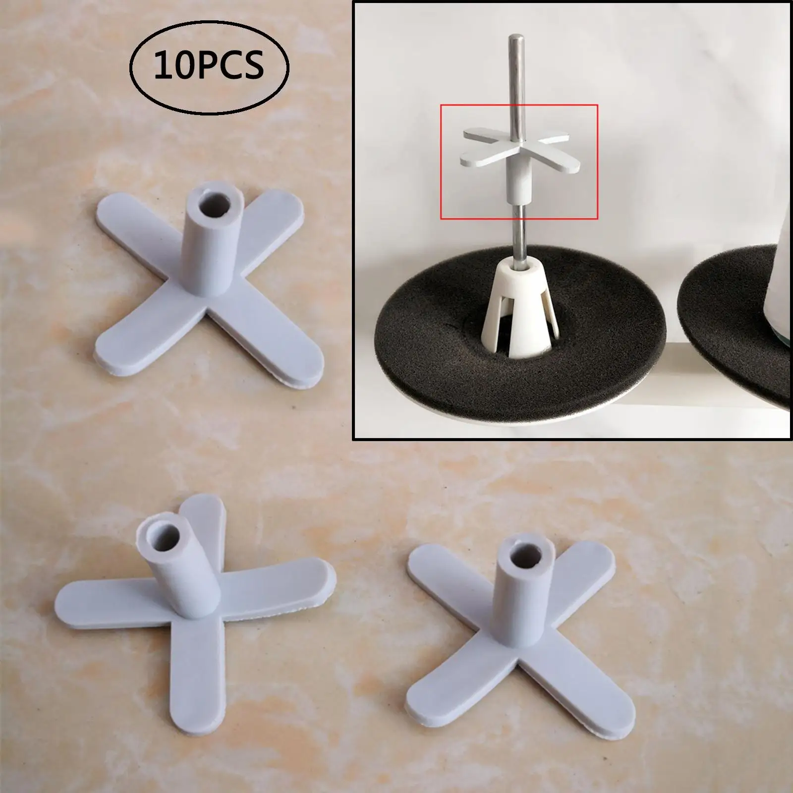 10pcs Coil Cross Stand Holder Durable Sewing Accessories for Overlocker Serger Sewing