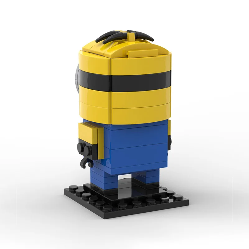 102 Pz MOC Personalizzato Minion Stuartes 102 Mattoni Da Collezione Figurine FAI DA TE Modello Building Blocks Giocattoli Di Compleanno Regalo