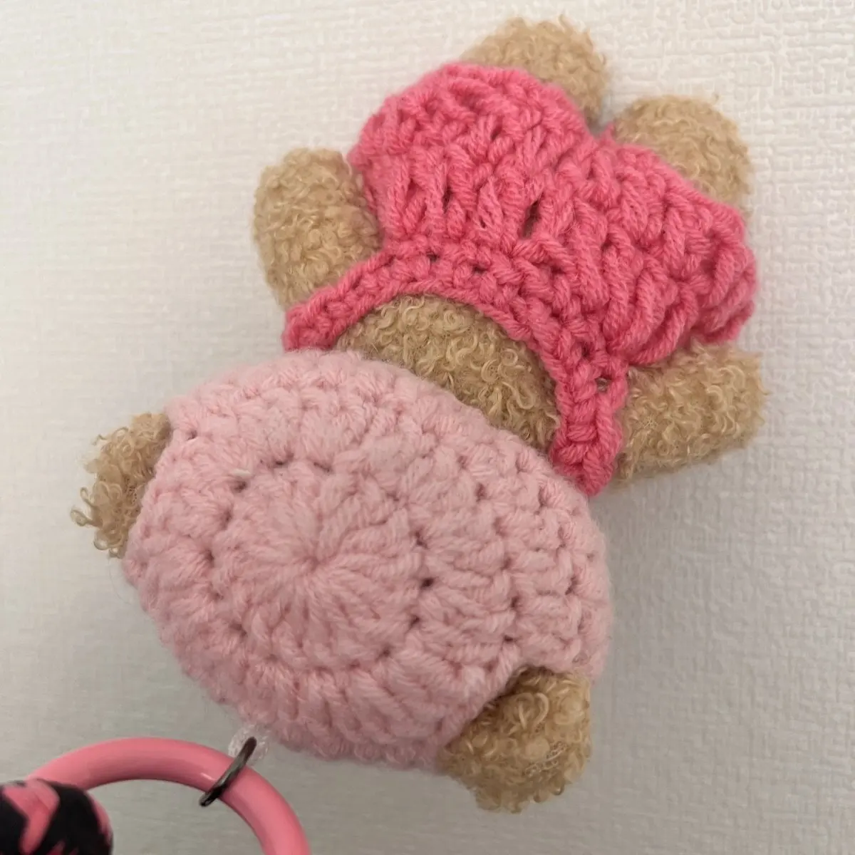 الكورية diy اليدوية مخصص الدب الاكريليك حبل قلادة أفخم دمية قلادة لطيف دمية حقيبة قلادة