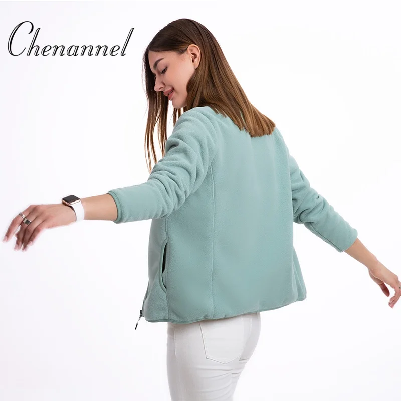 

Large sized granular fleece coat for men and middle aged people in autumn and winter thickened zipper cardigan with lambskin