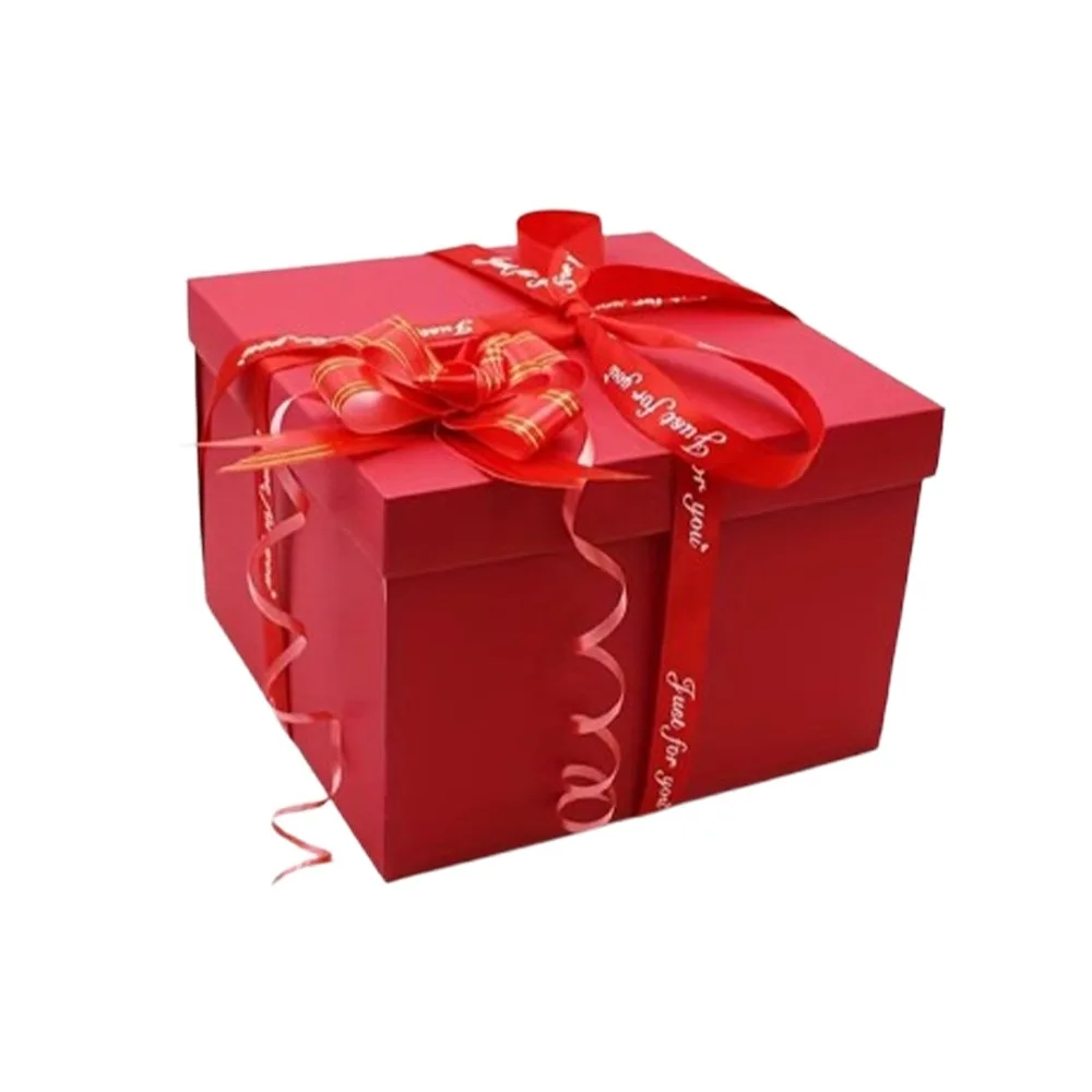 

Multi-Layer Surprise Explosion Box Folding Unique Candy Snacks Present Box Handmade Craft Memory Photo Box Christmas Holiday