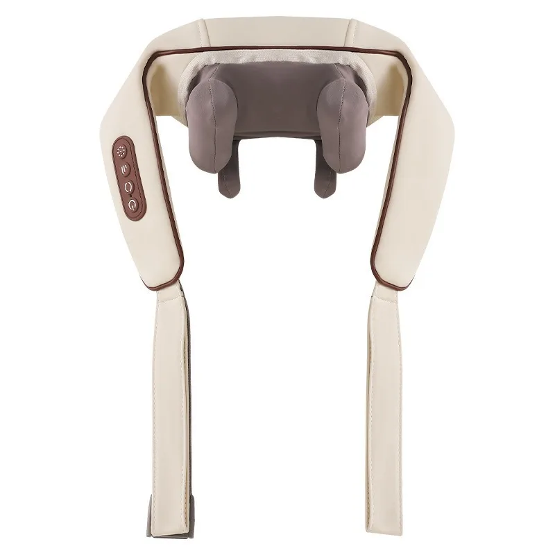 New Electric Kneading Shoulder Neck Massage Shawl Heating Massager For Trapezius Muscle Back Relaxation Household Use