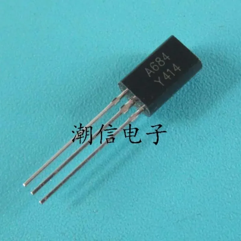 100PCS/LOT A684 2SA684 Small Power 2A 30V TO-92L