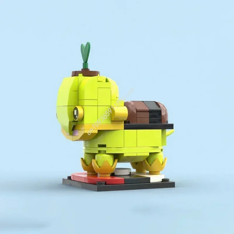 330pcs MOC Starters Game Sinnoh Brickheadz Building Blocks Adult Collector Children's Model Construction DIY Christmas Toy Gift