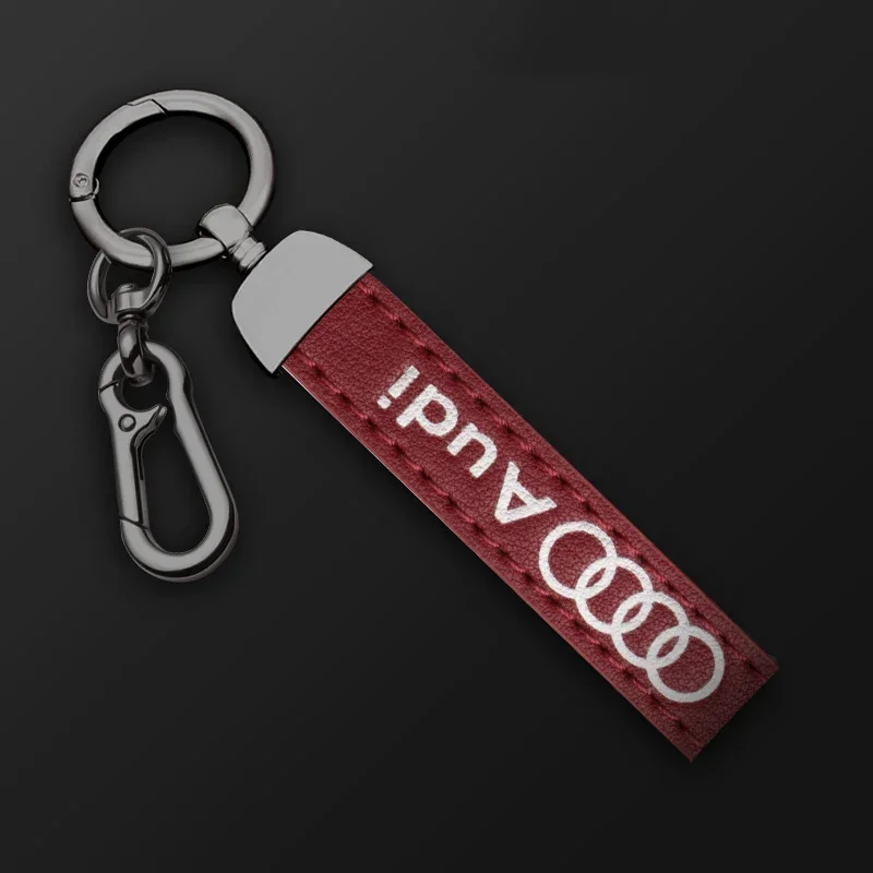 

Автомобильный брелок в подарок, кулон, брелок для автостайлинга, аксессуар для Audi A1 A3 A4 A5 A6 A7 A8 Q2 Q3 Q5 Q7 TT S line S3 S4 S5 S6 R8 RS