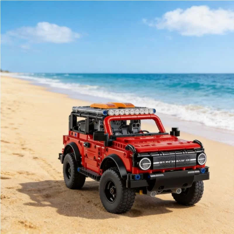 

2025 New 943Pcs technology set Bronco SUV building blocks creative model adult education holiday birthday surprise gift