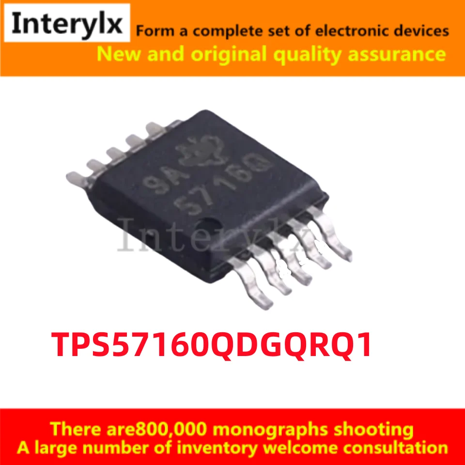 

5-20Pcs/Lot Original SMD TPS57160QDGQRQ1 TPS57160Q TPS57160 Silk-print 5716Q Switching Regulator MSOP-10 Package