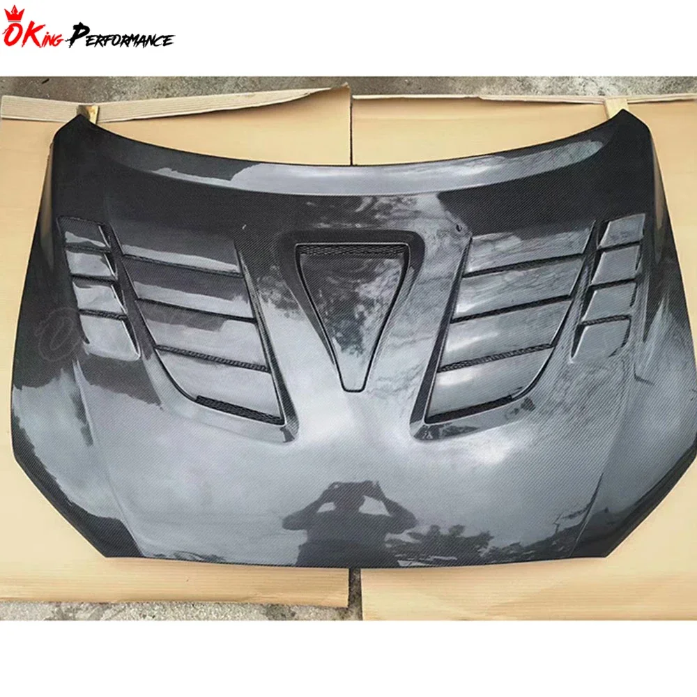 OKP Style 2008-2015 Carbon Fiber Car Accessories For Mitsubishi Lancer Evolution EVO 10 Engine Hood Bonnet