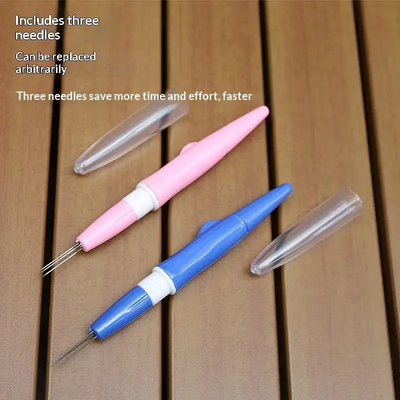 Needle Pen The Poking Fun Tools For Wool Felt Replace Needles With DIY Art Handwork Craft Multi Needle Tool Sewing