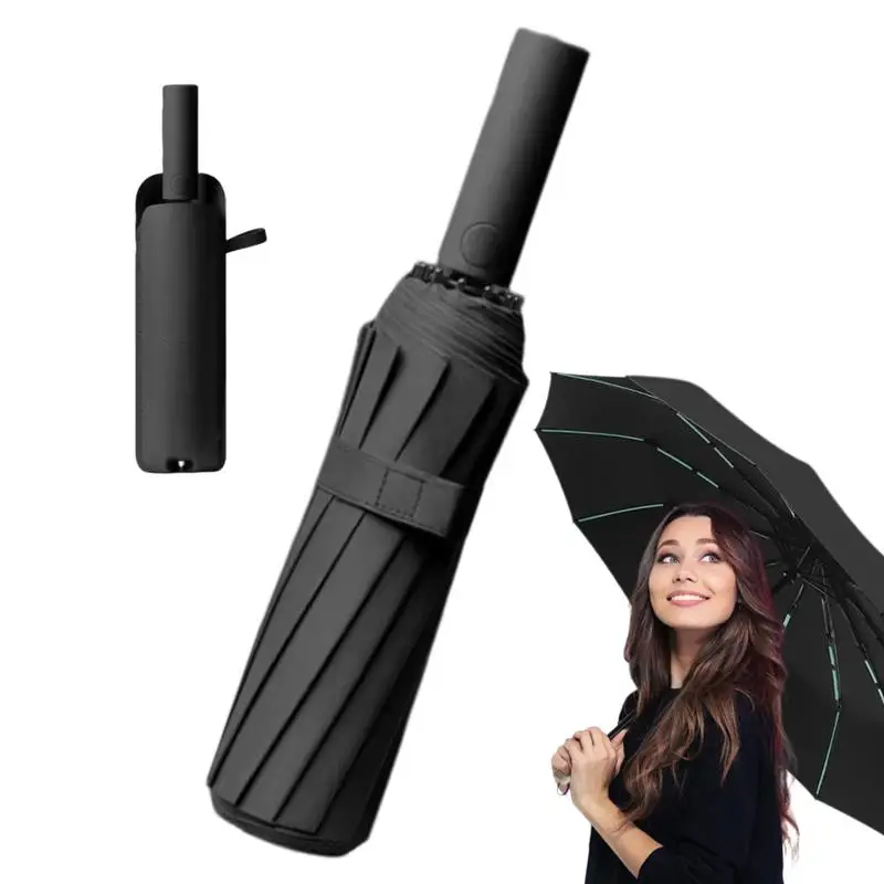 Sun Umbrella UV Protection Automatic Umbrella Windproof Lightweight UV Blocker Umbrella Portable Rain Umbrella For Walking