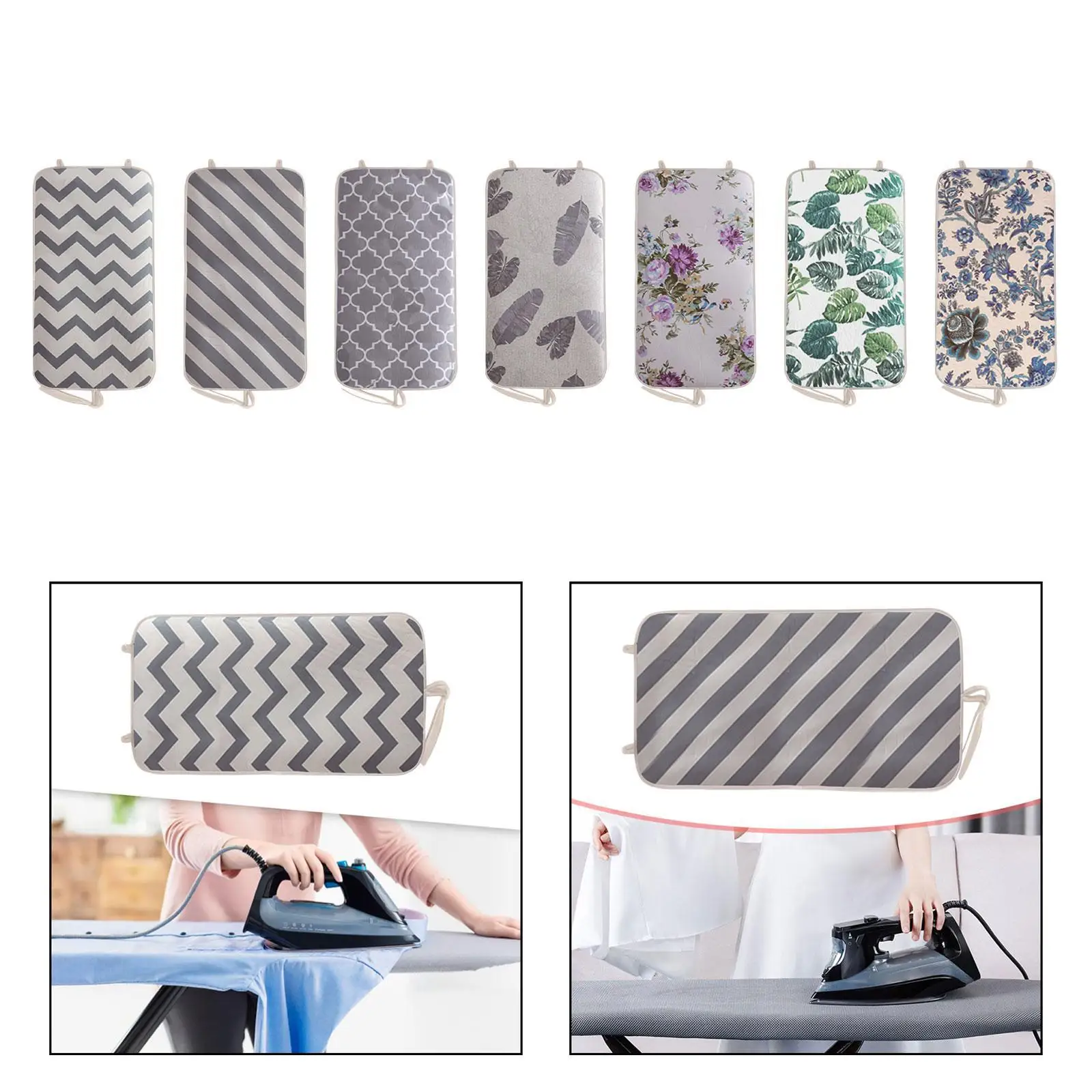 Ironing Mat Pad for Handheld Steamer Accessory Vertical Press Pad over The Door Steamer Pad for Dorm Apartment Travel Household