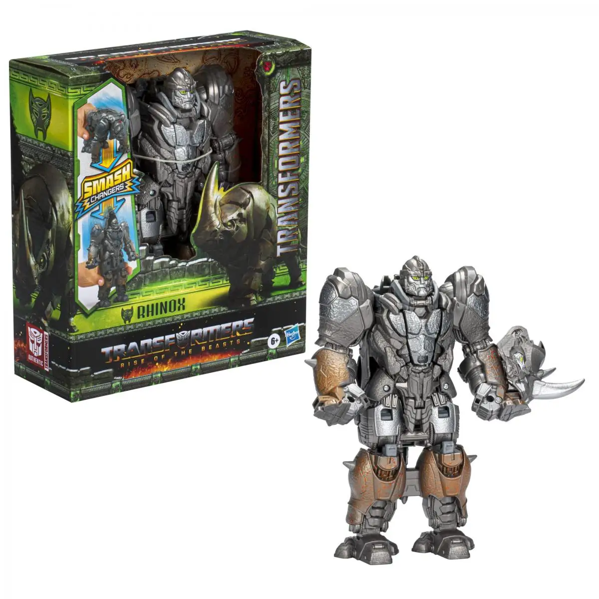 TransDevices-Figurines Rise of the Beasts, 9 pouces, figurines d'action Smash Changer bal inox Abrting pour les 6 ans et plus