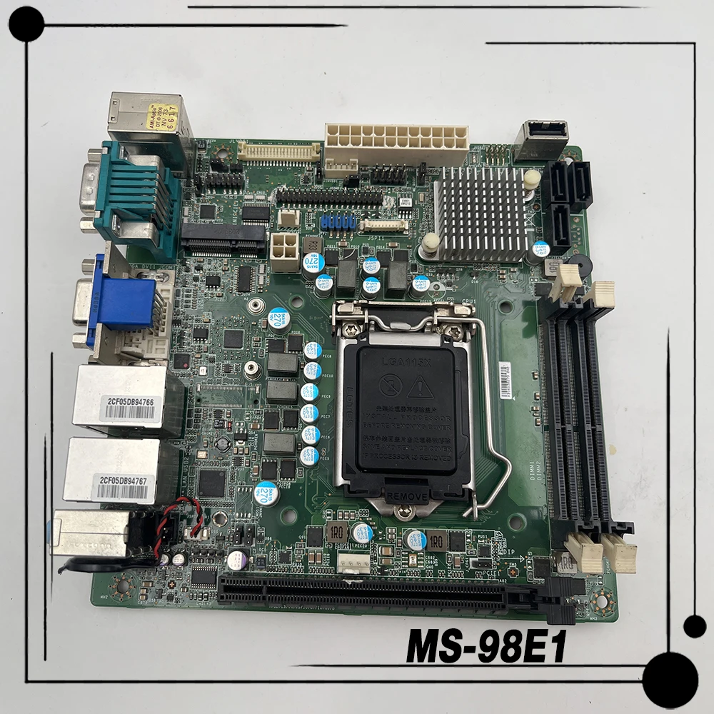 For MSI Embedded Industrial Control Equipment Motherboard MS-98E1