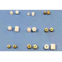 0.4M Model Airplane Mini Gear 6/7/8/9/10/12/13 Teeth DIY Toy Helicopter Motor Shaft 0.8mm 1/1.2/1.5/2mm Remote Control RC Parts