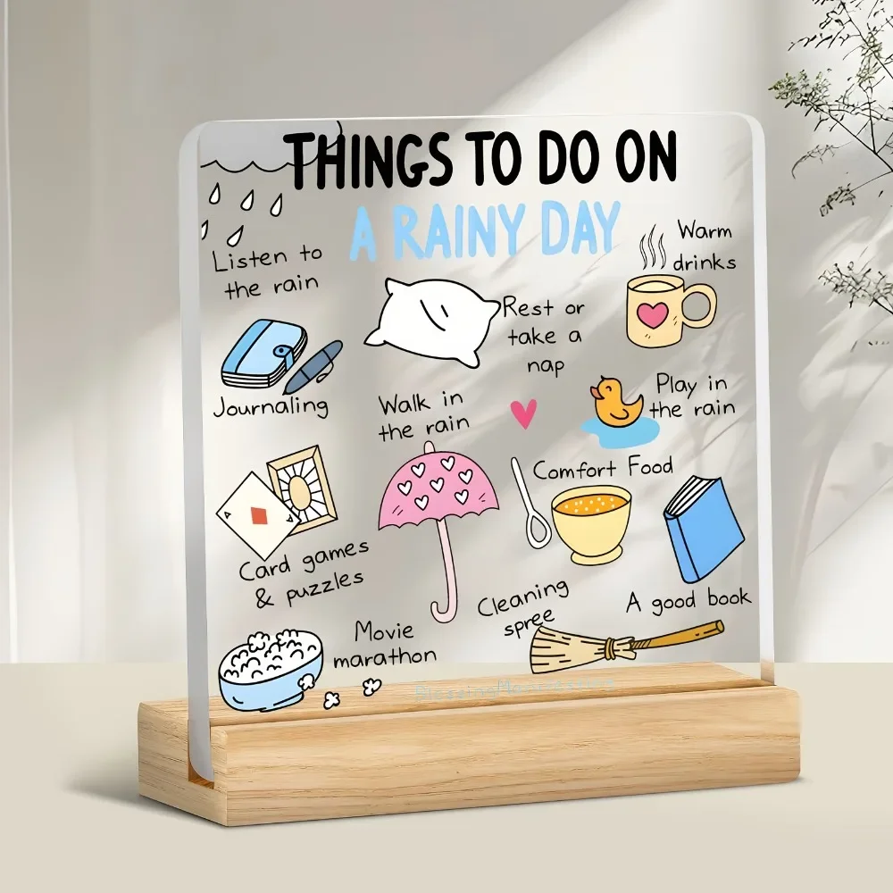 فيلم ماراثون ثنائي الأبعاد ومريحة للطعام، ديكور سطح المكتب من الأكريليك، مناسب لهدايا تزيين المنزل والعطلات