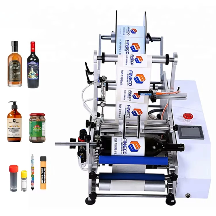 

MT-50 Semi-automatic Round Bottle Labeler, Labeling Machine For Cans And Beverage Bottles