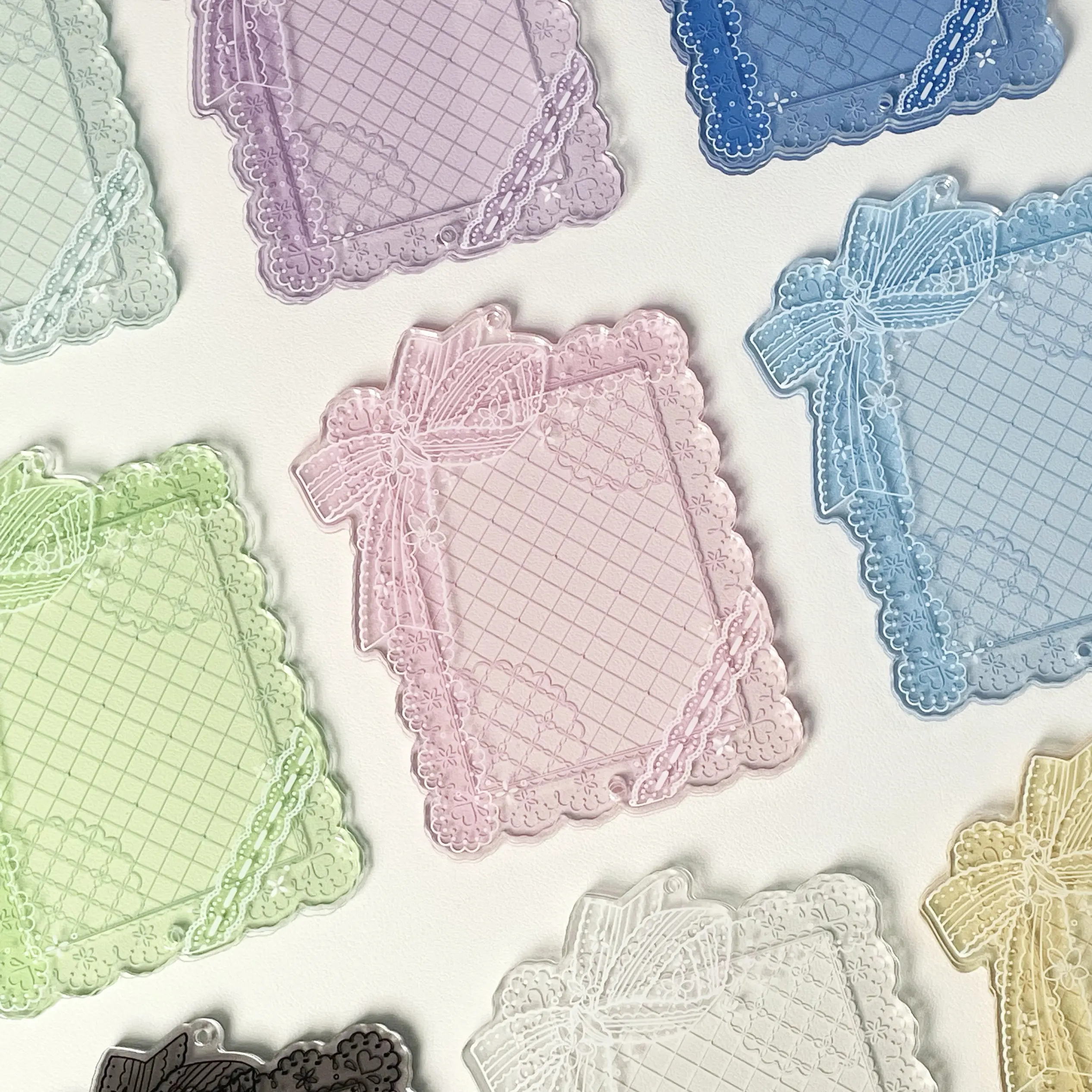Lace Bow Acrylic Case for 3