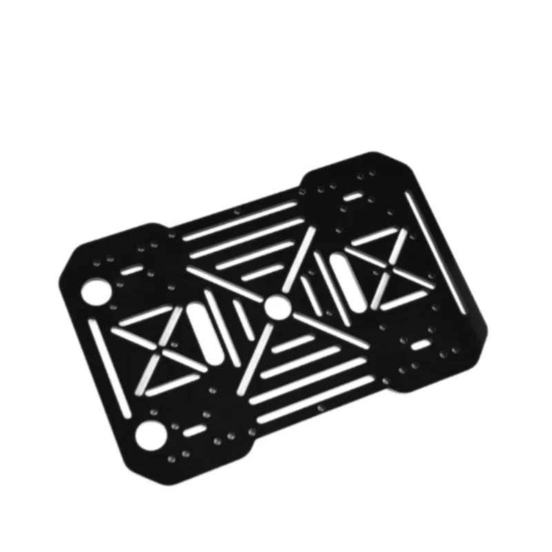 Acrylic / Aluminum Alloy 4WD Smart Balance Car Chassis Kit For JGA37-520/370 Gear Motor DIY Robot/Toy Vehicle Base Plate Connect