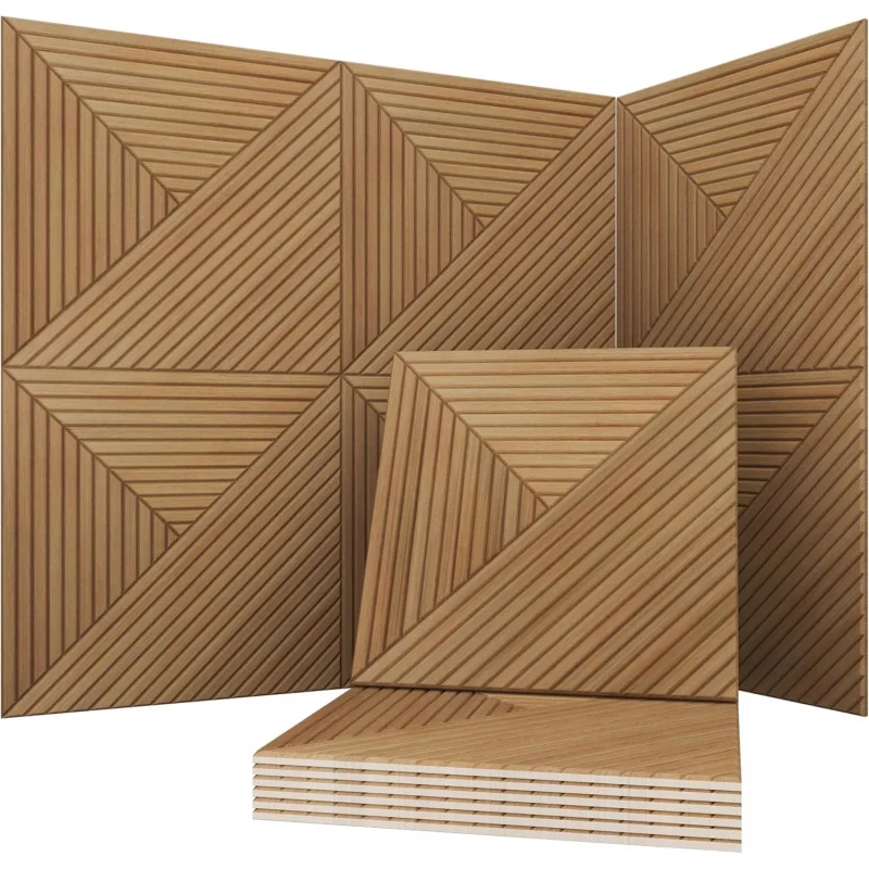 

Wall Panels, 6-Piece 23.62 X 23.62 Inches Art Acoustic, Decorative