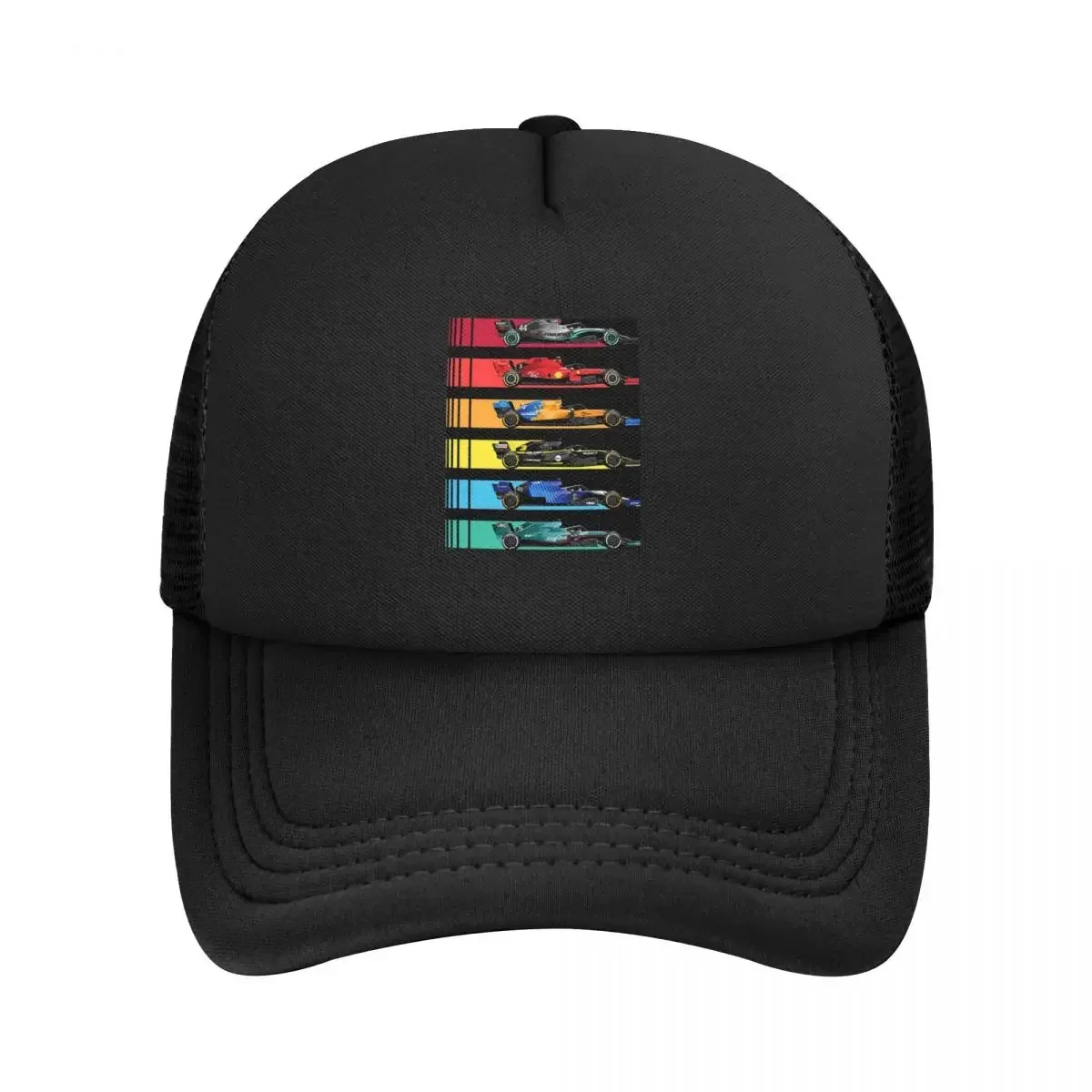 

Formula Racing Cars Mesh Baseball Caps Snapback Fashion Baseball Hats Breathable Casual Casquette Outdoor Unisex
