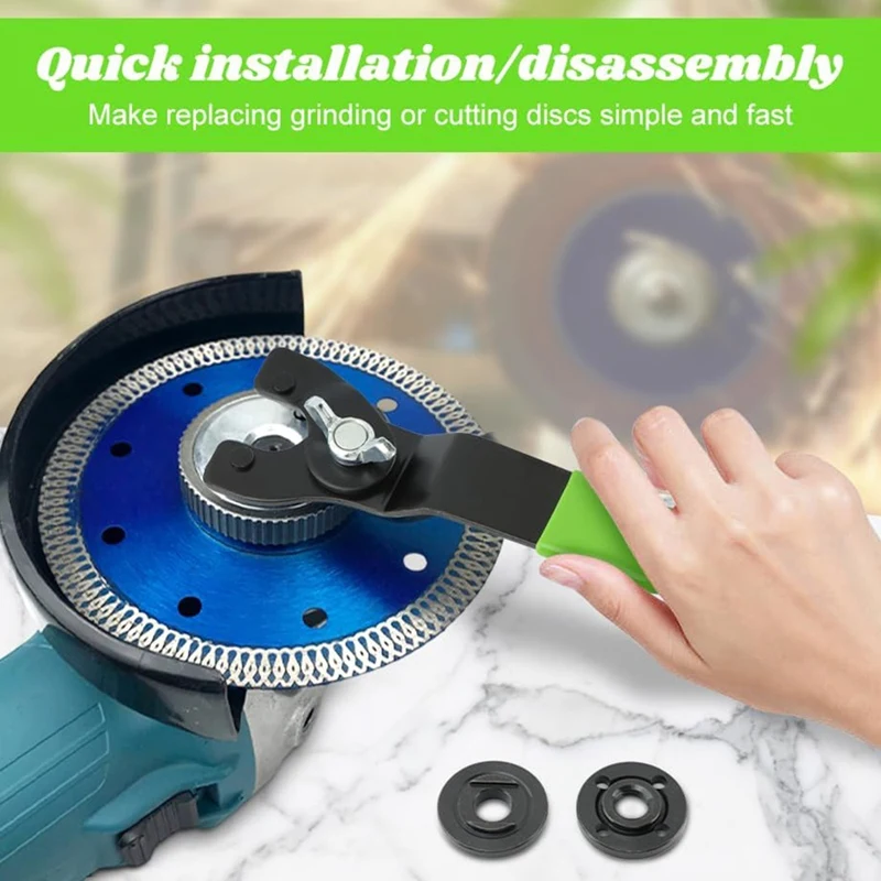 FYBL 26pcs Angle for Grinder Wrench Kit Adjustable Spanner Wrench for Nut Set for 4-9 Inch Angle for Grinder Accessories