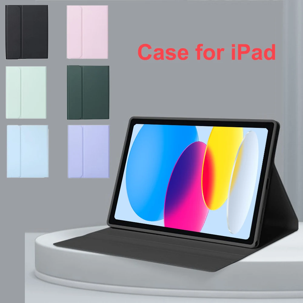 

Case for 2025 iPad Air 11 iPad 10th 11th A16 9th Cover iPad Pro 11 4 5 10.9in 12.9 M2 M3 M4 Mini6 7 A17 Smart Stand Cover