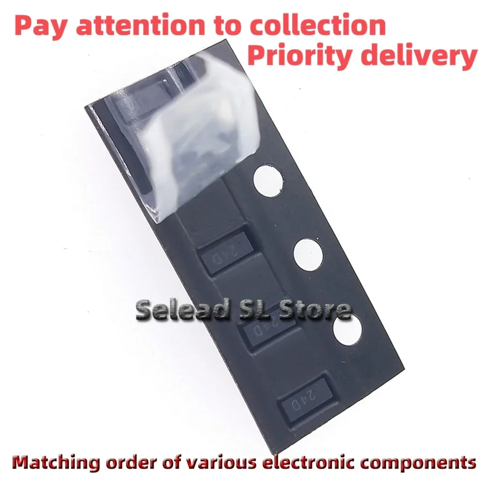 500PCS/LOT PLR0524-LF-T7 silkscreen：24D  DFN-10 New ESD/TVS electrostatic protection diode