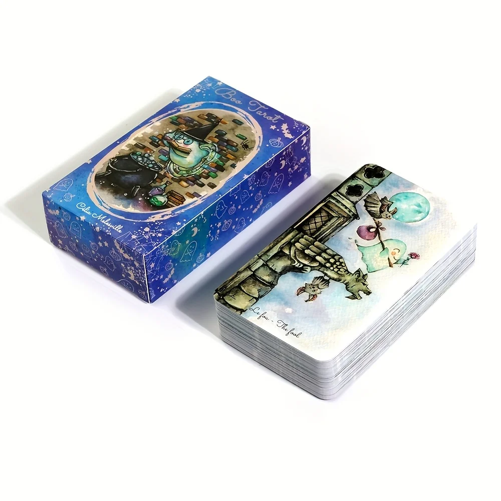 Boo Tarot Deck Ghosts Ghost Reading Card 81 kart