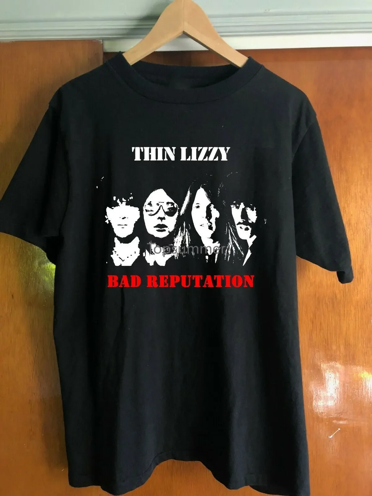 

Thin Lizzy Bad Reputation T-Shirt Heavy Cotton New