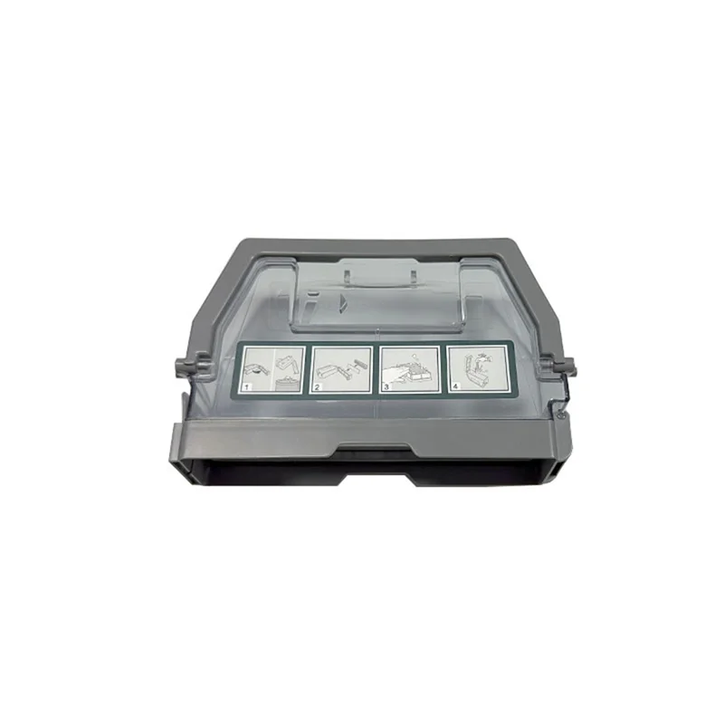 صندوق غبار SANQ لـ Ecovacs Ozmo Slim 10، 11 DK35 DK33 DK45 DK36 أجزاء المكنسة الكهربائية صندوق غبار القمامة