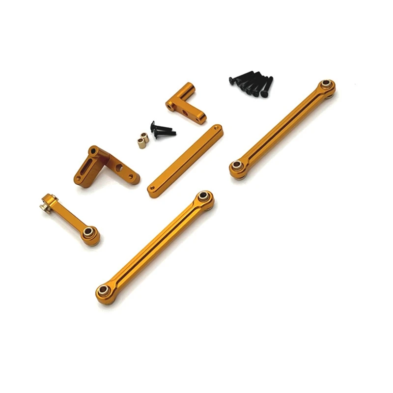 

LALA RC Car Upgrade Steering Rod Set For HOSPEED 1/14 All Series 14321 C8802 RC Car Upgrade Parts