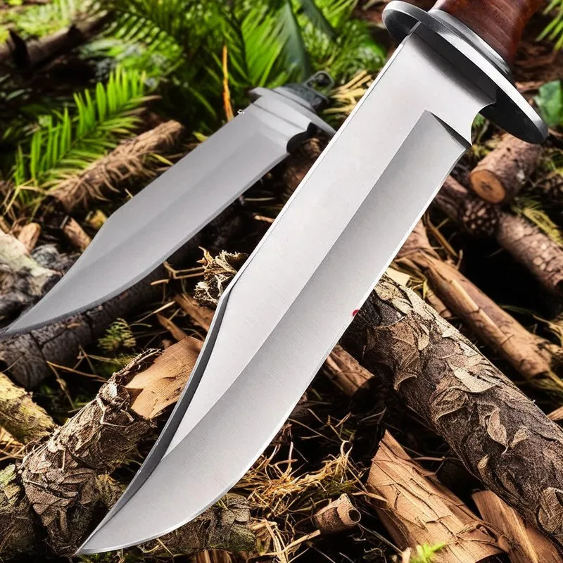 Outdoor knives high hardness sharp knives portable small straight knives wilderness survival knives non folding knives