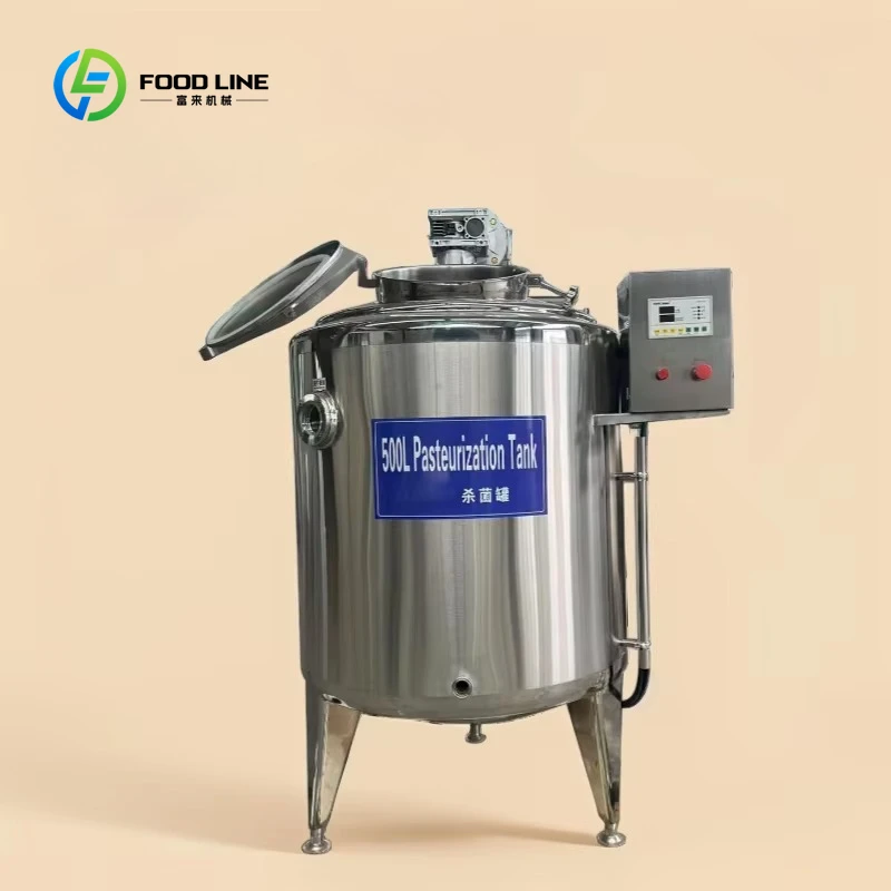 Customized Capacity Milk, Yogurt, Liquid Dairy Products, Sterilization,  Mixed Pasteurized Milk Sterilization tank