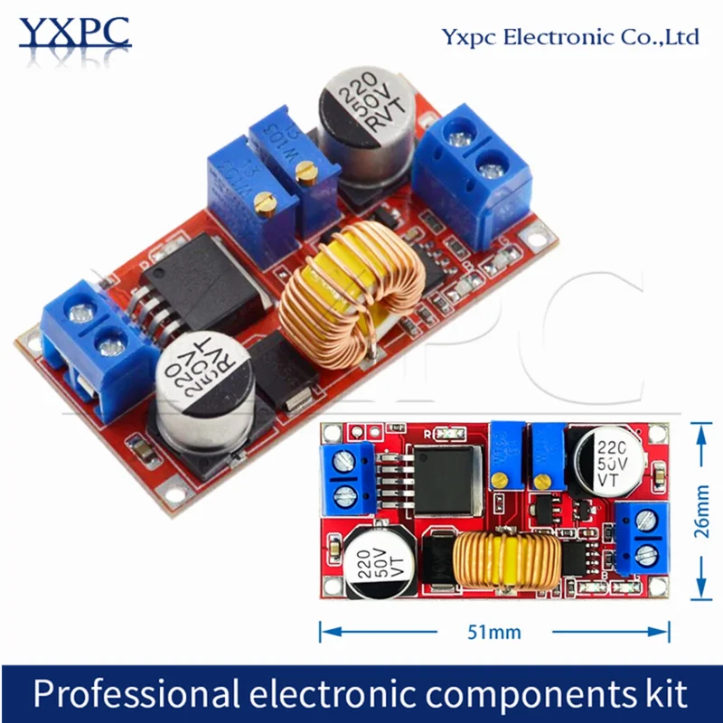 XL4015 E1 5A DC to DC CC CV Lithium Battery Step down Charging Board Led Power Converter Lithium Charger Step Down Module