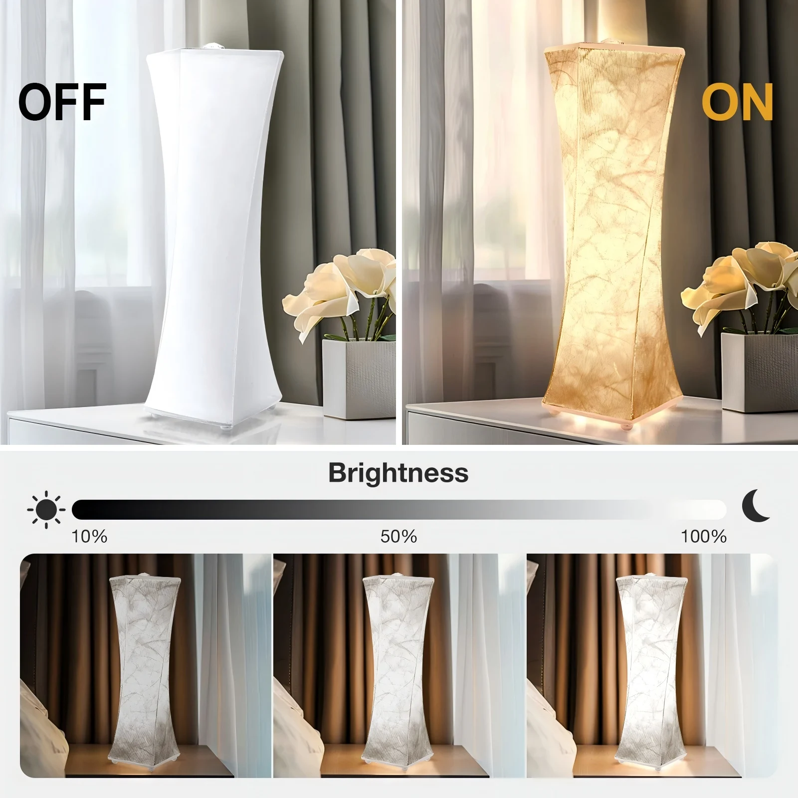 Set di 2 lampade da tavolo Tri - Desk Setup Living Room recensione e prezzo