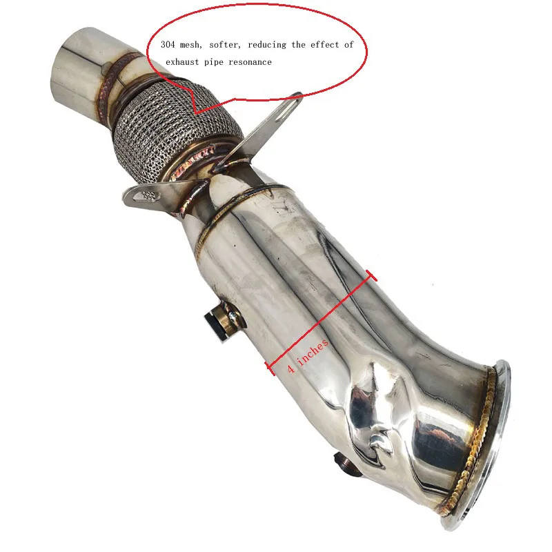 Downpipe Piping for N55 2015 F10 F11 535i 535ix/2015 F07 535i GT  535ix/2016 F12 F13 640i F06/2014-19 F15 F16 X5 X6 35iX