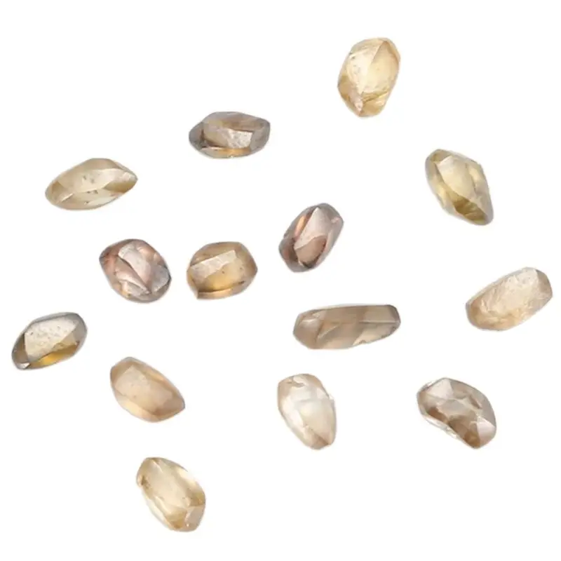 Pierre de Diamant Synthétique Naturelle de Haute Qualité, Granulés Artificiels Solides, Pierres Précieuses pour Outils, 1 Pièce
