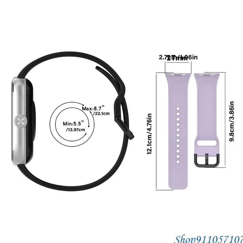سوار حزام متآكل 203B لمشاهدة 5/4 أجهزة اللياقة